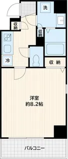東京都江東区常盤1【マンション】の間取り
