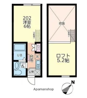 グランコトー【2階】の間取り