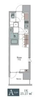 N’sパークレジデンス新宿御苑【9階】の間取り