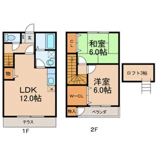 カーサグランデの間取り