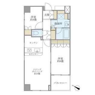 プレミアコート桜台【5階】の間取り