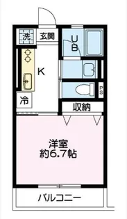 広島県福山市港町2【アパート】の間取り