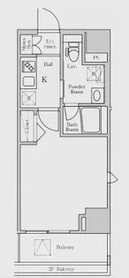 東京都江東区扇橋1【マンション】の間取り