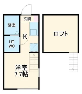 ヴィルナタル【2階】の間取り