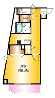 Harrahs(ハーラーズ)【3階】の間取り
