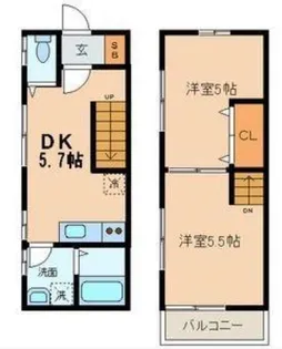 ジュネスIIの間取り