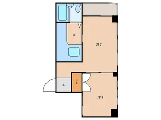 秋博ビル高砂【5階】の間取り