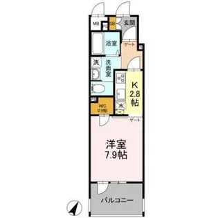 リーラ横浜川和町【1階】の間取り