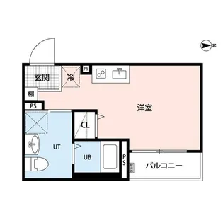 レガーロ西谷【1階】の間取り