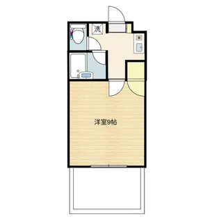 シティハイツ朝日【2階】の間取り