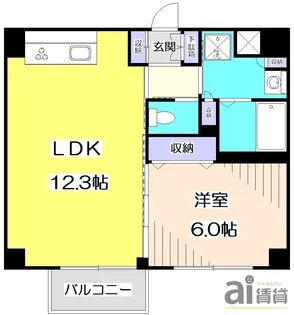 東京都杉並区下井草2【マンション】の間取り