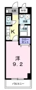 グロースリング【3階】の間取り