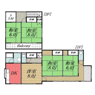 千葉県長生郡長南町長南【一戸建】の間取り