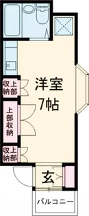 エール谷中【2階】の間取り