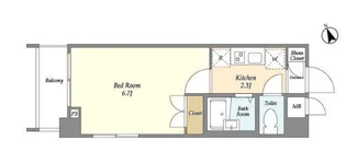 プライマル西船橋【3階】の間取り