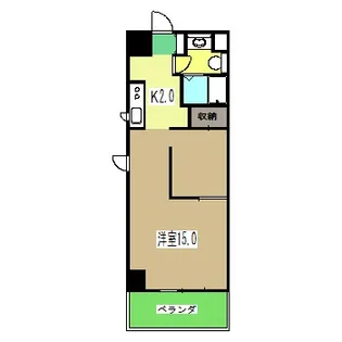 ALCO-2【5階】の間取り