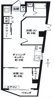 ファーストレジデンス【4階】の間取り