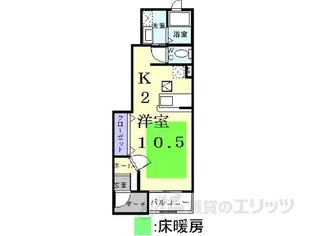 プレセティア【1階】の間取り