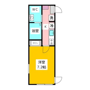 Agreable【1階】の間取り