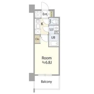 エスリード上前津LIVIA【3階】の間取り