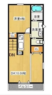 パークイーストIV【2階】の間取り