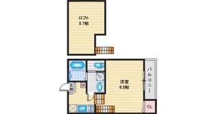 ハーモニーテラス長筬町III【2階】の間取り