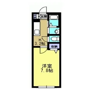 ミューゼスII【1階】の間取り