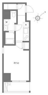 アリカ向島【5階】の間取り