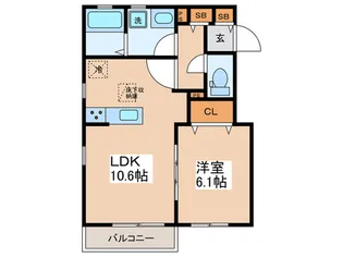 オレンジボックス【1階】の間取り