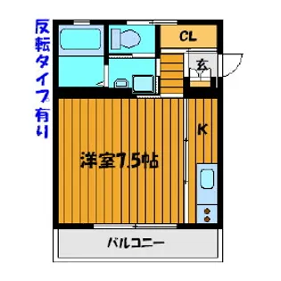 M.takanoha【4階】の間取り