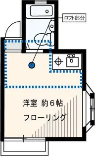 ラムール【1階】の間取り