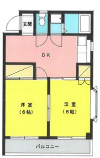 プラザエノモト【3階】の間取り