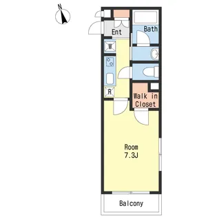 トレーセ東葛西【1階】の間取り