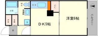 FUKUE BLD【7階】の間取り