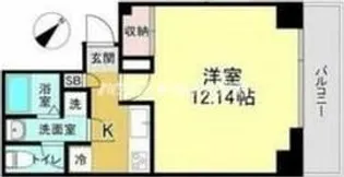 THE HERON S【4階】の間取り