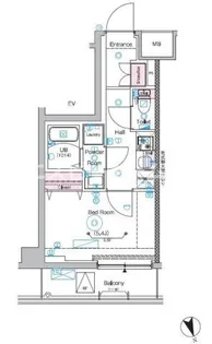 【HY sTODA MAXIV】ハイズ戸田マキシヴ【5階】の間取り