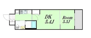 MJC大阪リベルテ【2階】の間取り