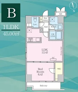 Avenir Nihombashi【8階】の間取り