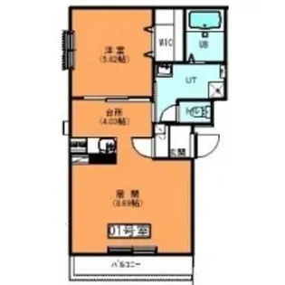 コルツ【2階】の間取り