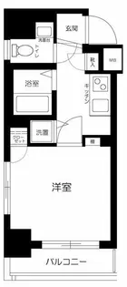パークウェルツインズ西新宿ノースピア【2階】の間取り