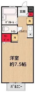 ハイディハウス【2階】の間取り