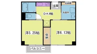 オレンジマンション【2階】の間取り