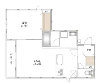 (仮称)足立区谷中メゾン【3階】の間取り