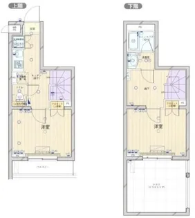 ルーブル鷺宮伍番館【1階】の間取り