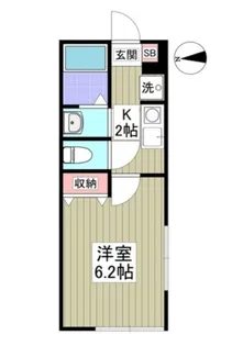 Uppa西大宮【2階】の間取り