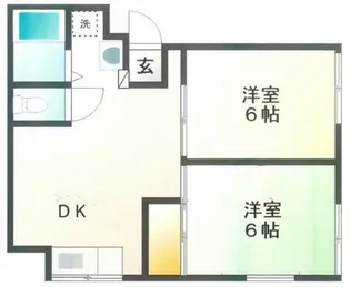サニーコート【1階】の間取り
