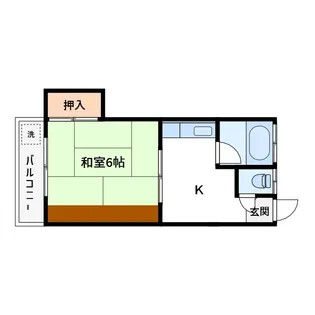スズキコーポ【2階】の間取り