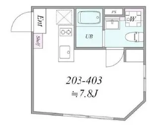 trias117【2階】の間取り