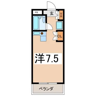 エレガンシアヤマナシ【4階】の間取り