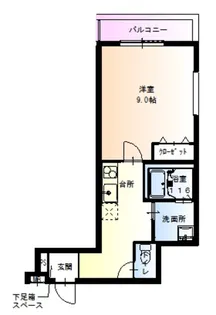 フジパレス我孫子前I番館【2階】の間取り
